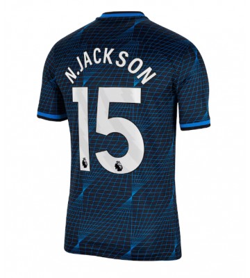 Chelsea Nicolas Jackson #15 Segunda Equipación 2023-24 Manga Corta